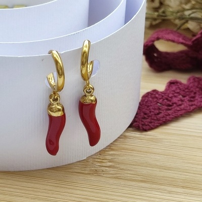 Brincos  Chilli Pepper