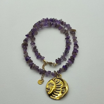 Colar Sol e Lua - Conexão