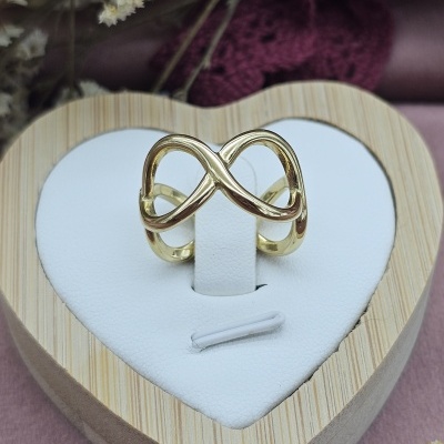 Anel Linhas Cruzadas Ajustável