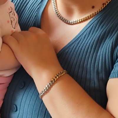 Conjunto Duas Tonalidades - Curb Chain