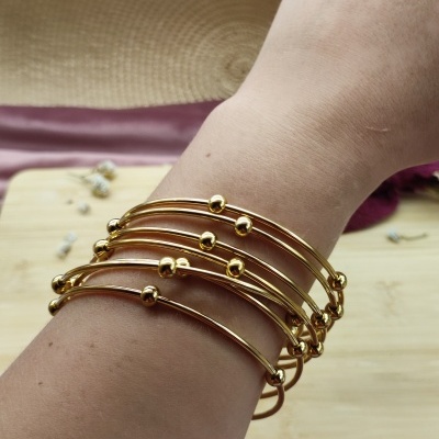 Pulseiras 7 Escravas com Contas