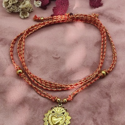 Colar Fogo - Golden Hour - Coleção de Outono