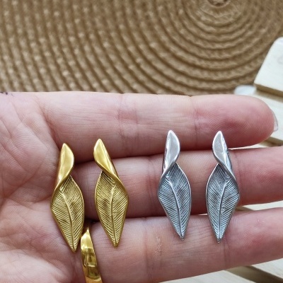 Brincos Folhas