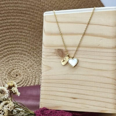 Colar Coração de Fé