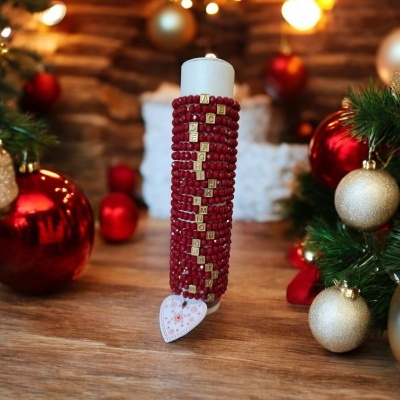 Pulseira com Inicial - Especial Natal