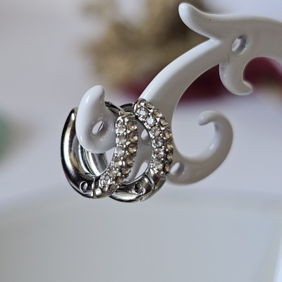 Argolinhas com zircónias (mini)