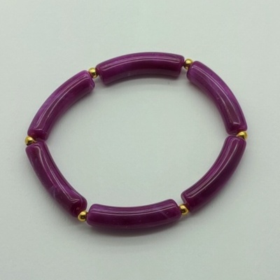 Pulseira Tubos - Golden Hour - Coleção de Outono