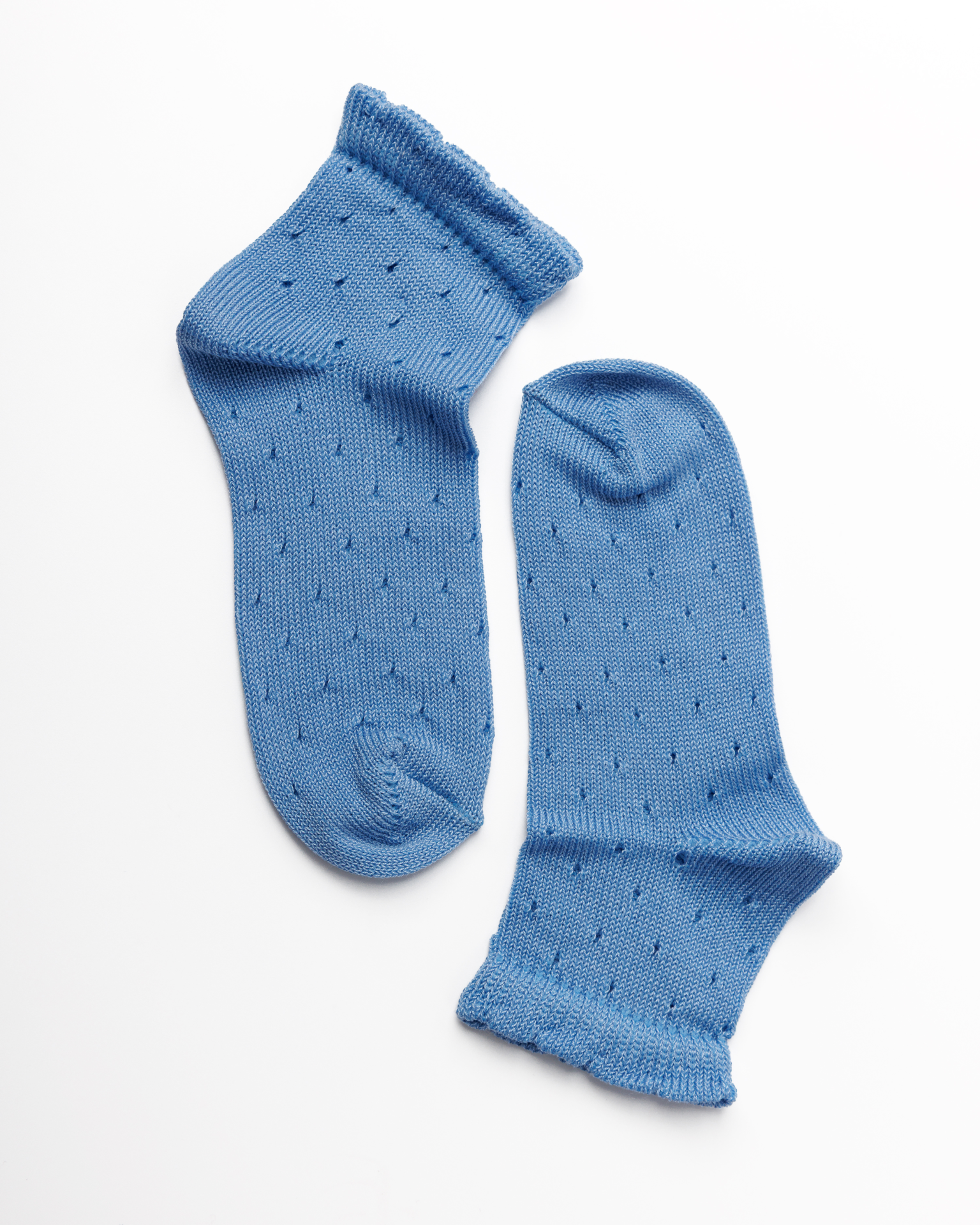 Soquete Pointelle Dots Azul Ganga Soquete Pointelle Dots Azul Ganga