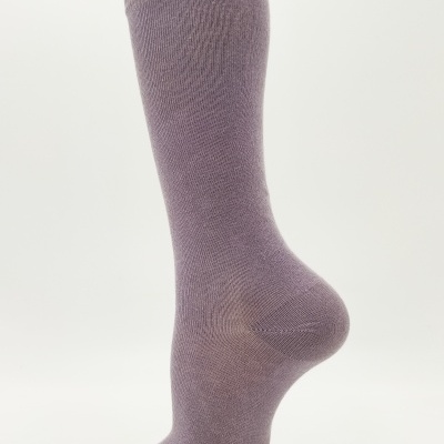 Meia joelho lisa Lilás