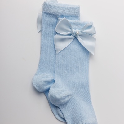 Meia Gracinha Azul claro