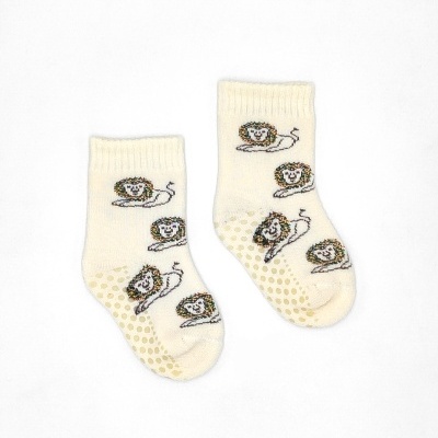 Meia Antiderrapante Leão