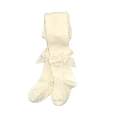 Collant Pérola com laço veludo