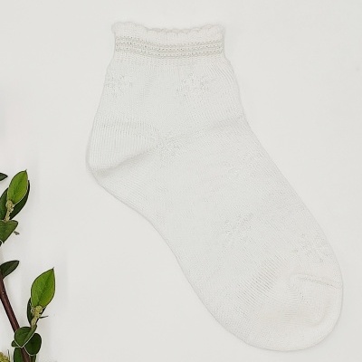 Soquete Cerimónia riscas Lurex