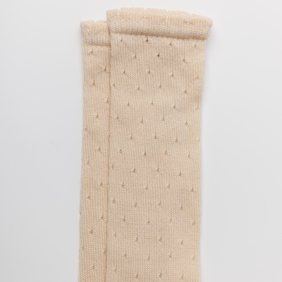 Pointelle Dots Champanhe
