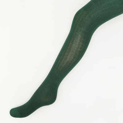 Collant Canelado Verde Garrafa