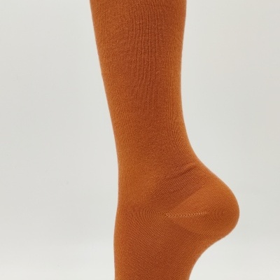 Meia joelho lisa Telha