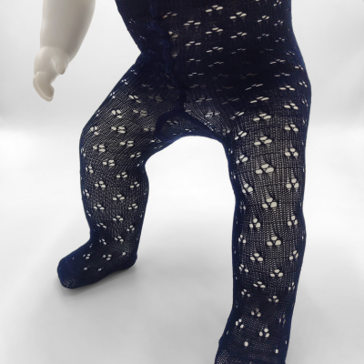 Collant Pointelle ROYAL Marinho