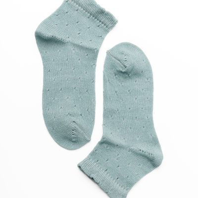Soquete Pointelle Dots Aloe vera
