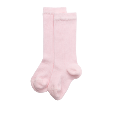 Meia Canelada Rosa bebé