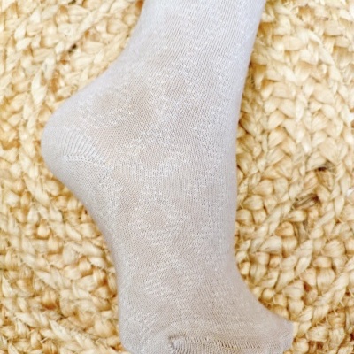 Collant Losangos Cinza Claro