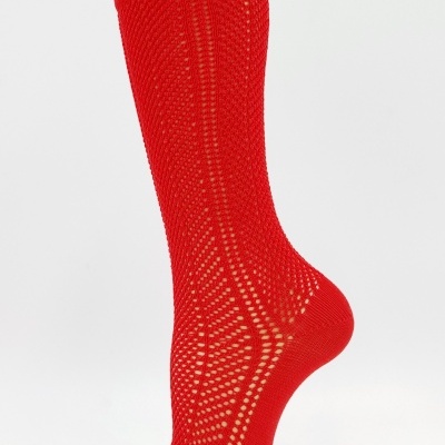 Meia joelho Rancho Vermelho