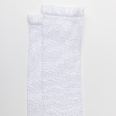 Pointelle Dots Branco