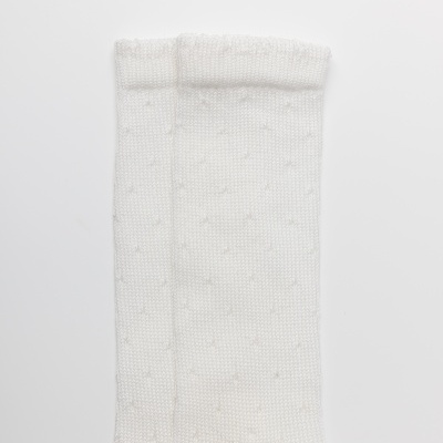 Pointelle Dots Marfim