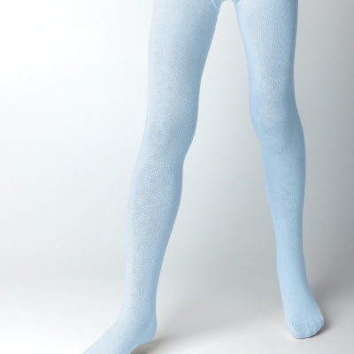 Collant Losangos Azul Claro