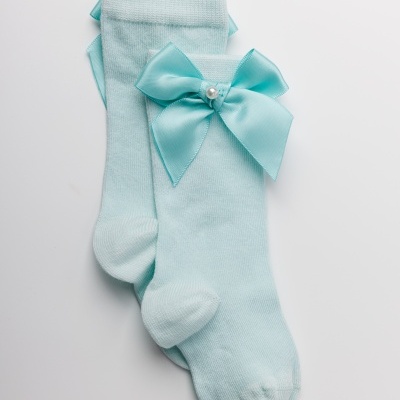 Meia Gracinha Verde água