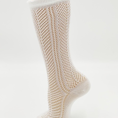 Meia joelho Rancho Branco