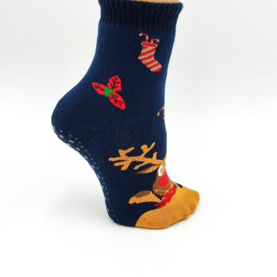Meia Antiderrapante Rena Natal