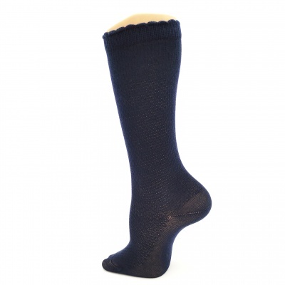 Meia joelho ponto de arroz MARINHO