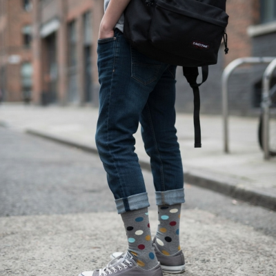 Meia Bolas Multicor - Teen