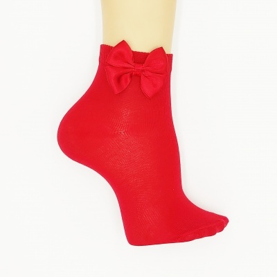 Soquete laço flor