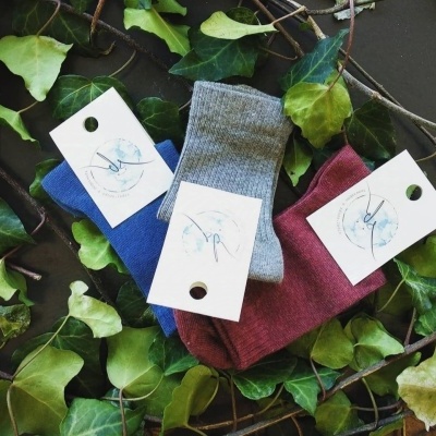 Soquete Canelado Azul Ganga