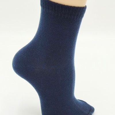 Soquete Liso Marinho