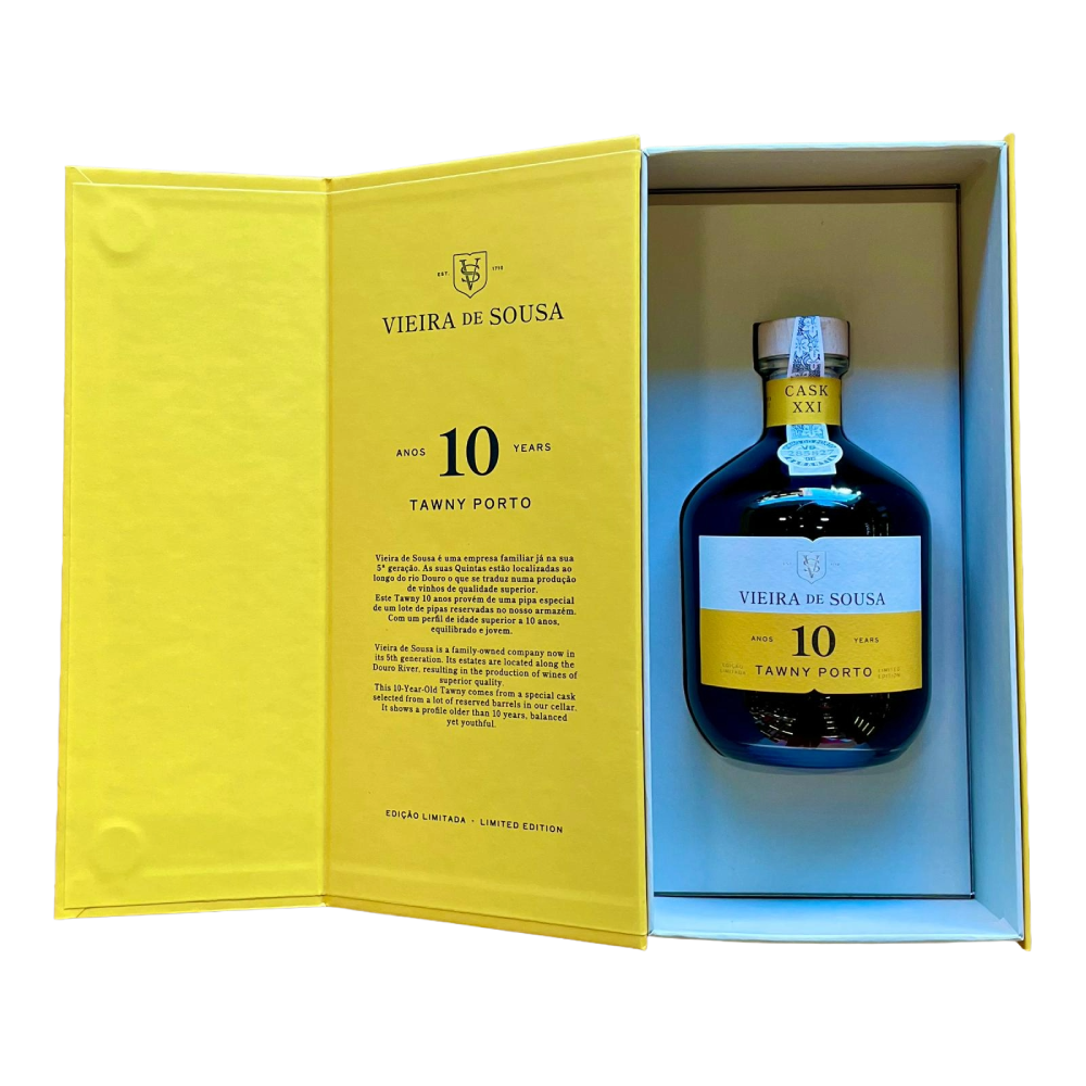 Vieira de Sousa 10 Anos Tawny Cask XXI Ed. Especial Vieira de Sousa 10 Anos Tawny Cask XXI Ed. Especial