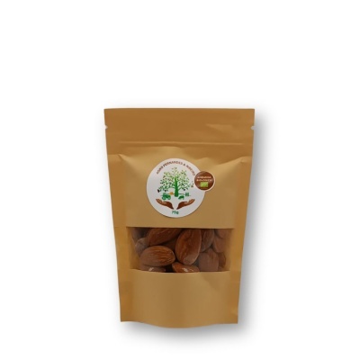 Amêndoa biológica em grão 75 gr.