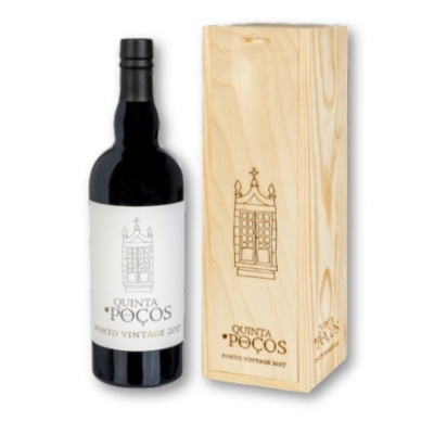 Quinta dos Poços PORTO VINTAGE 2019 C/ Caixa de Madeira