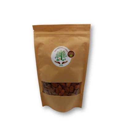 Amêndoa biológica em grão 200 gr.