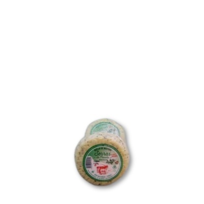 QUEIJO DE VACA E OVELHA COM ALHO E ORÉGÃOS 250 GR.