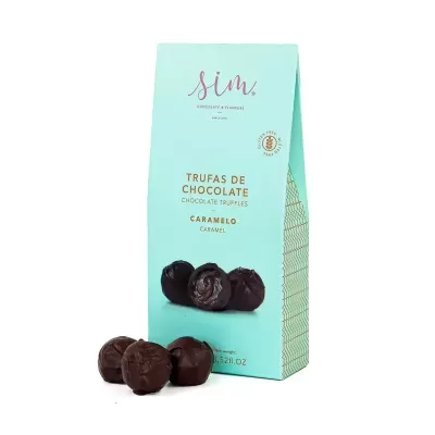 Trufas de Caramelo — Geladas ou ao Natural