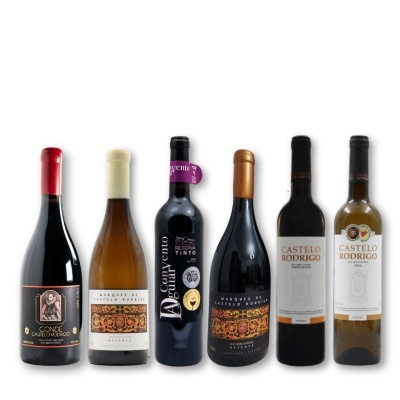 Pack Selecção para amante de vinhos e sabores.