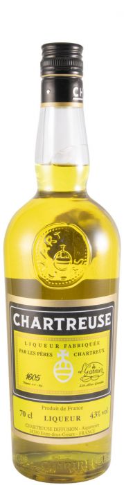 Licor Chartreuse amarelo 70cl Licor Chartreuse amarelo 70cl