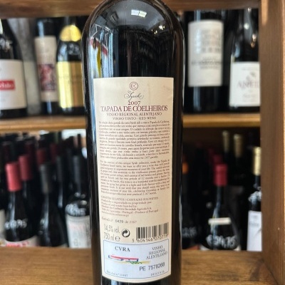 Tapada de Coelheiros syrah 75cl
