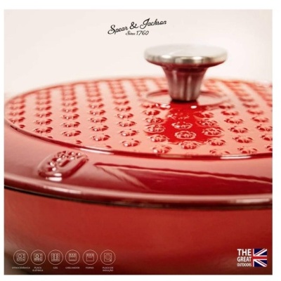 Spear & Jackson caçarola redonda baixa