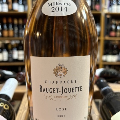 Bauget Jouette brut rosé cuvée millésime 2014 75cl Bauget Jouette brut rosé cuvée millésime 2014 75cl