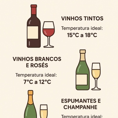 #Dicas A Temperatura Certa para Servir Vinho