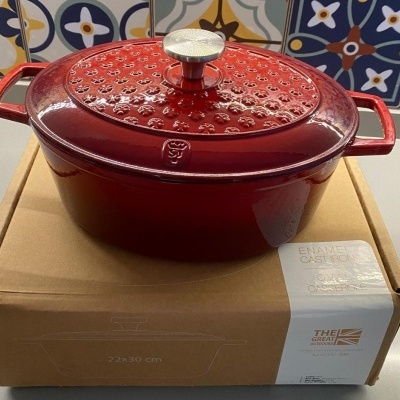 Spear & Jackson caçarola oval alta