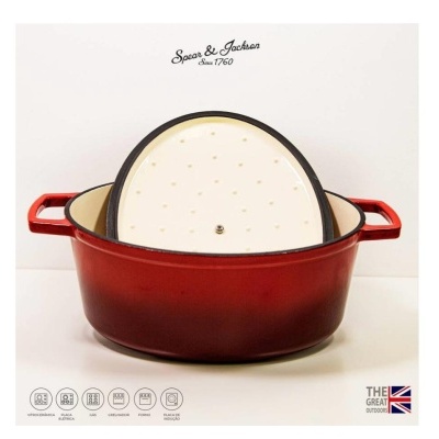 Spear & Jackson caçarola oval alta